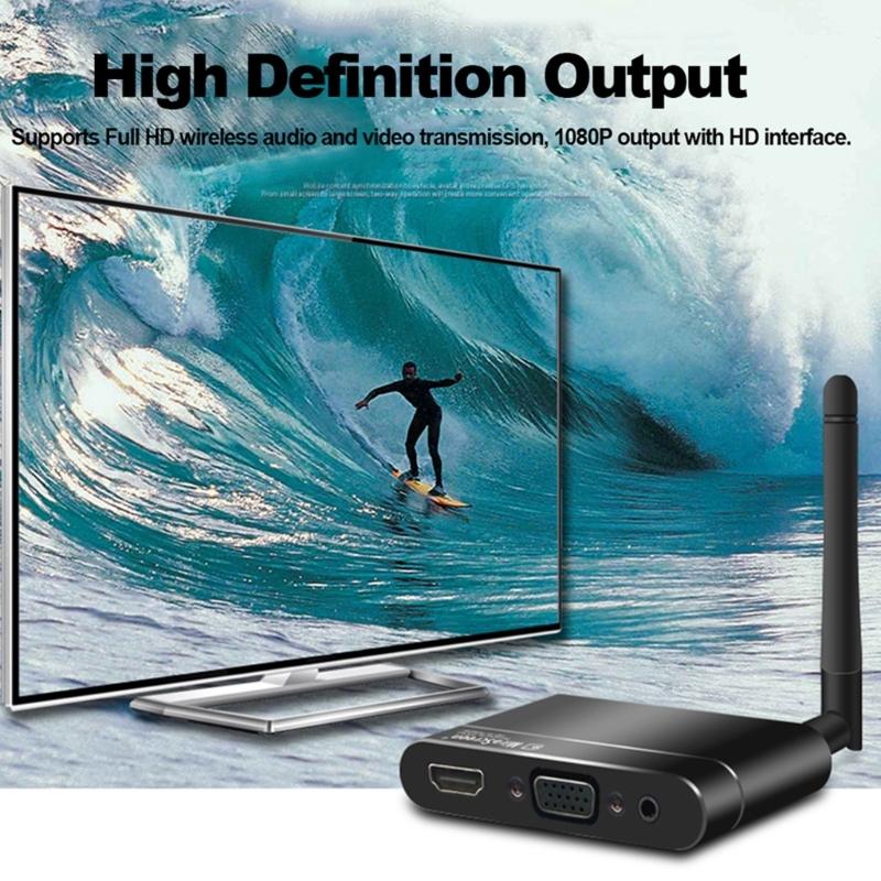 X6W VGA адаптер беспроводной совместимый TV Stick Airplay экран Wifi дисплей Dongle для автомобильного телевизора