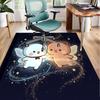 Bobo Dudu Dreams Moon Night Office Rug Chair Mat, Game Carpet, Suitable for Front Door, Bedroom, Living Room, Desk, Holiday Gift