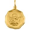 [Q3581] - Gold Plated 'Little Angel' Pendant - 18 Mm