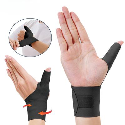 1 шт. Напульсник с поддержкой большого пальца мягкий и подходит для обеих рук, легкий и обеспечивает стабильную поддержку