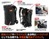 DOPPELGANGER Tarpaulin Daypack that doubles as a seat Capacity 20L Motorcycle Tarpaulin Bag Series Detachable Shoulder Belt Roll Top Air Valve