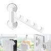 Складная сушилка для одежды с присоской Удобная вешалка для сушки одежды с прочным присоской для нескольких предметов одежды