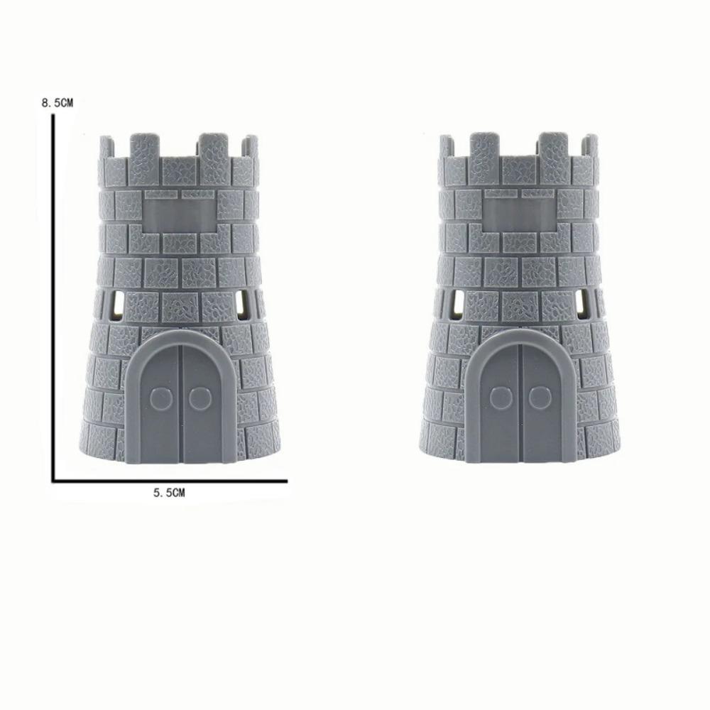 MOC WW2 Military War Weapon Soldier Accessories Building Blocks Roadblock Motorcycle Weapon Case Container Weapon Bag Brick Toy