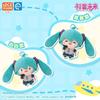 Новая Kawaii плюшевая кукла ХАТСУНЕ МИКУ с двойным хвостом-косичкой Fufu, подвеска-брелок с двойным хвостом Fufu, подарки на день рождения, игрушки