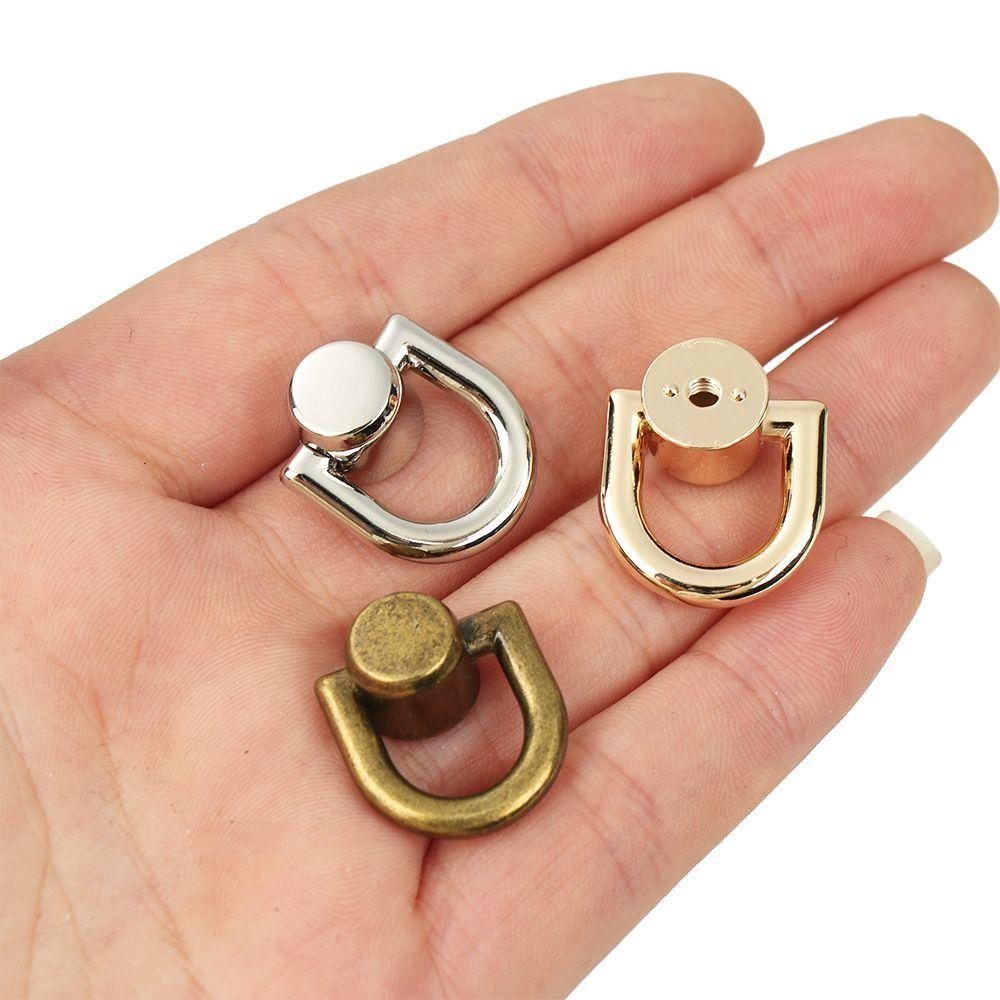 Tong Snap Metal Bag Rivet Nail Metal Handbag Belt Durable Bag Rivet Nail Buckle  Traveling Bag