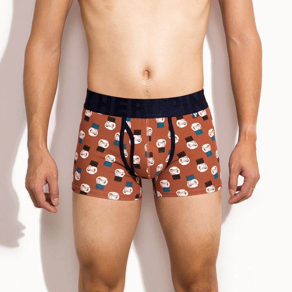 Novelty  Printing Male Underpants For Men, Comfy And Soft Cotton Underwear  And Men's Panties