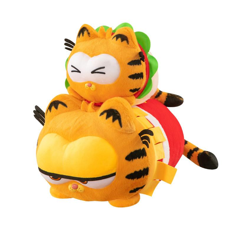 Очаровательная плюшевая кукла кота Гарфилда, мягкая игрушка для девочек, идеально подходит для сна и игры