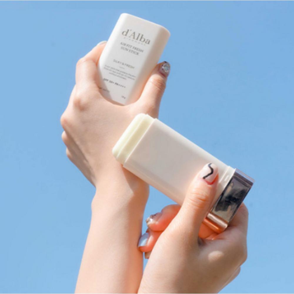 d'Alba Солнцезащитный крем Air Fit Fresh Sun Stick SPF50+ PA++++, 19 г, 4 шт.