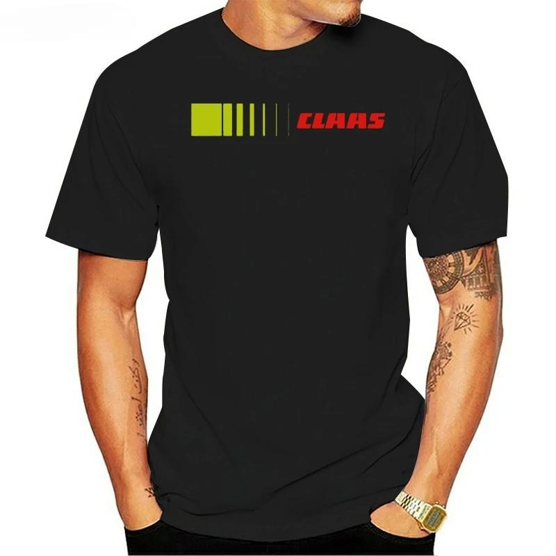 Claas T-Shirt VARIOUS SIZES & COLOURS Tractor Farming Male Brand Teeshirt Men Summer Cotton T-Shirts Men’s