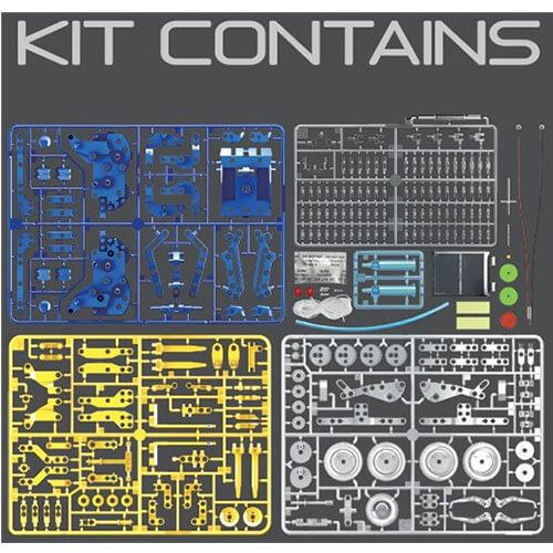 Комплект 12 в 1 для гидравлического робота на солнечных батареях