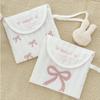 Mini Sanitary Pad Pouch Sweet Bowknot Embroidery Cosmetic Bag Portable Bowknot Storage Bag  Women