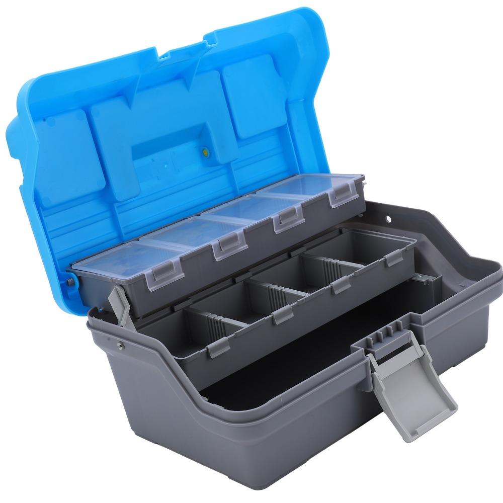 Ergonomic Handle Fishing Gear Box ABS Fishing Lure Box Saltwater Fishing