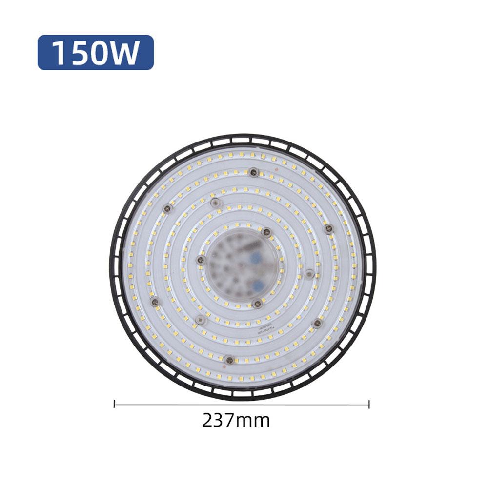 Светильники для высоких потолков 100/150/200 Вт 220 В Сверхяркие UFO LED Водонепроницаемые Коммерческие Рыночные Складские Гаражные Промышленные Осветительные Приборы