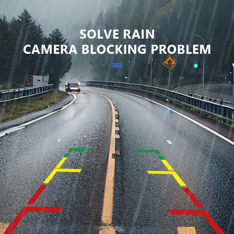 SEAMETAL Автомобильная камера заднего вида HD Камера заднего вида Дождевик Силиконовый Всепогодный Водонепроницаемый Защитный козырек для камеры заднего вида Легкая установка