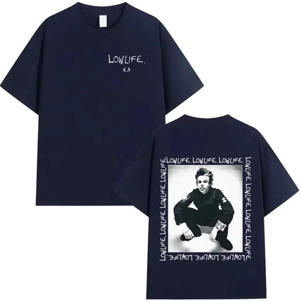 Yungblud World Tour TShirt Unisex Fashion Rock Gothic Short Sleeve Unisexs Hip Hop Pure Cotton Sports Women And Unisex Tshirts