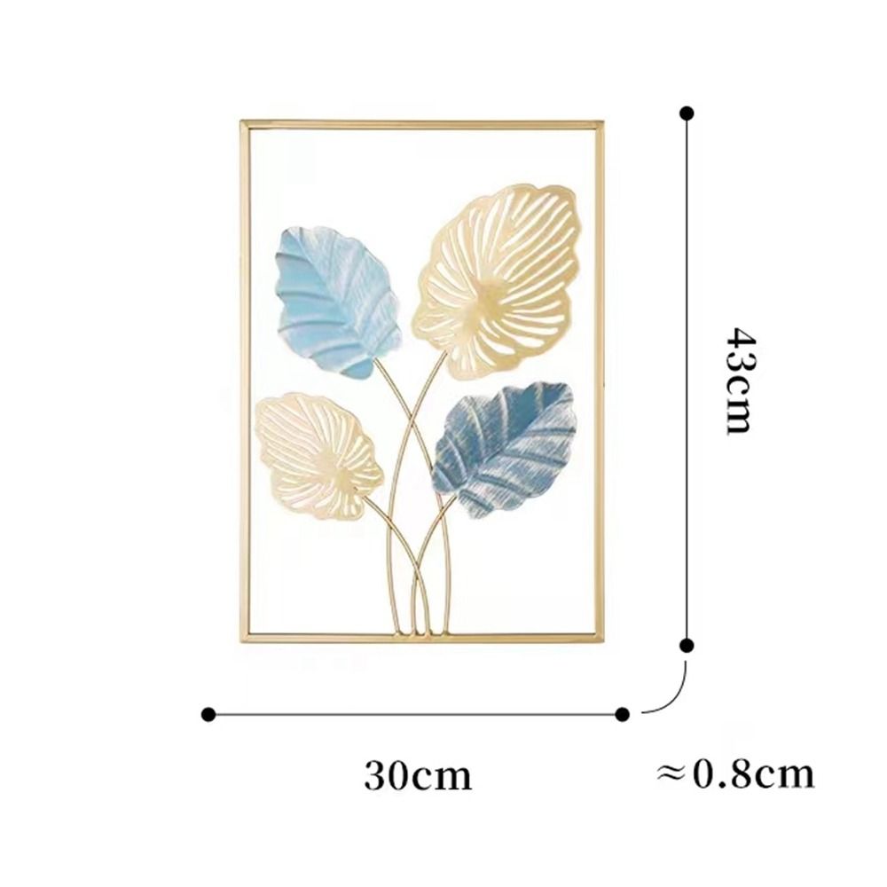 Кабинет Диван Фон Рабочего стола Украшения Листья Скульптура Украшения из листьев Гинкго Изделия из железа Изделия ручной работы