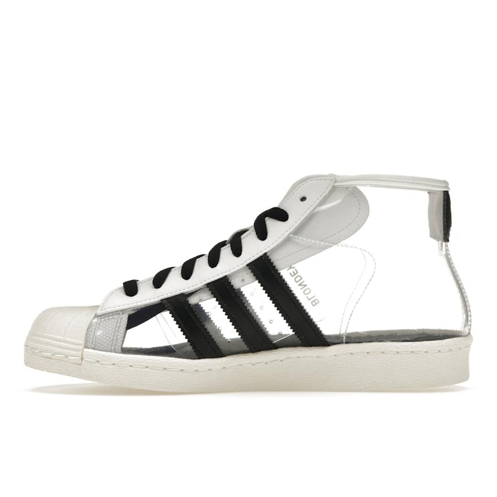 Blondey McCoy x adidas Pro Model ADV Прозрачные Унисекс Кроссовки Белый Облачно-Белый Основной-Черный IG0843