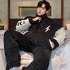 Men's Three-Layer Thickened Cotton Winter Pajamas - Warm, Simple, Luxury, and Suitable for Indoors and Outdoors.