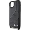Bmw M Edition Carbon Stripe & Strap Case For Iphone 15 Plus / 14 Plus - Black