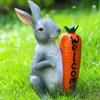Товары для сада Waihag, фигурка кролика, водонепроницаемое садовое украшение, садовый предмет, садовая кирка, садовая фигурка