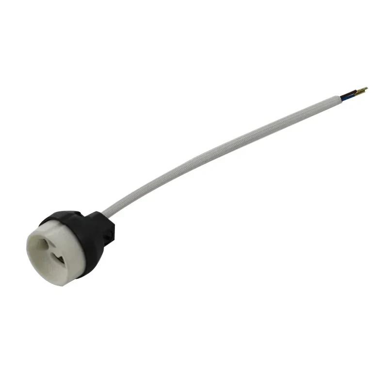 5/10/20/50pcs 15cm Cord Length Lamp Holder GU10 Ceramic LED/Halogen Lamp Holder Lighting Home Commercial Lighting Bulb Holder
