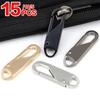 5/10/15Pcs Detachable Zipper Head Universal Zipper Puller Instant Zipper Repair Kits For Zipper Slider DIY Sewing Craft Sewing Kits Zippers 3 Colors