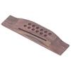 Rosewood Acoustic Guitar Bridge Wood Color Guitar Parts  12 String Acoustic Guitars