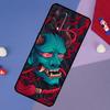 Japanese Oni Hannya Demon Mask Case For Oppo A5 Pro A6 A57 A17 A78 A54 A74 A94 A76 A16 A96 A18 A40 A60 A80 A38 A58 A98 A15