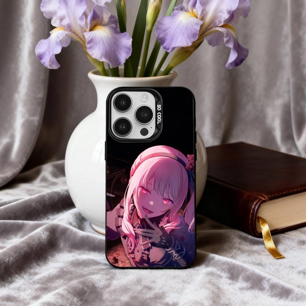 P-Project S-SEKAI M-Mizuki A-Akiyama Чехол для телефона для iPhone17,16,15,14,13,12,11 Plus,Pro Max Черный Конфетный Посеребренный Чехол