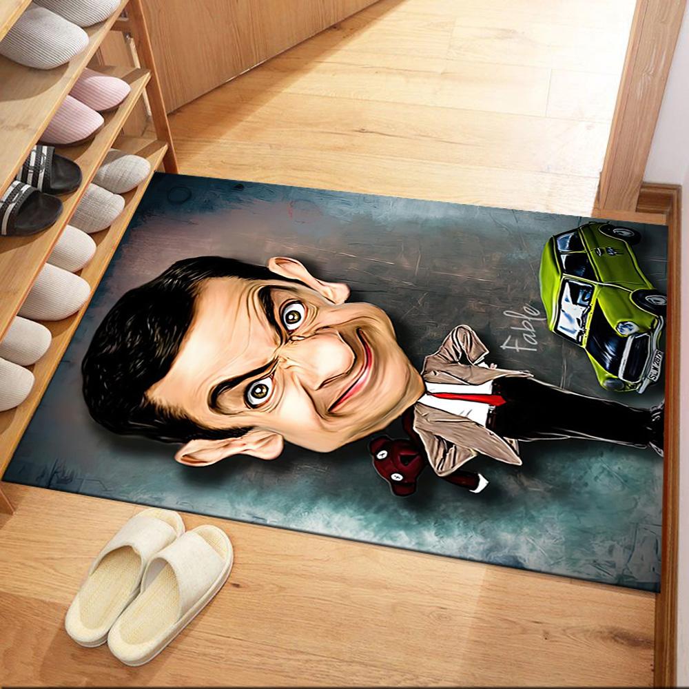 Mr. Bean1 Square rugs are a great choice for living rooms, bedrooms, home décor, and as gifts.