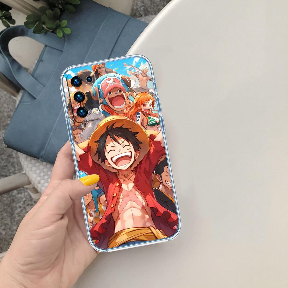 Cartoon One Piece Phone Case for Motorola Moto G10 G20 G30 G31 G32 G34 G35 G41 G42 G50 G51 G52 G55 G60 G60S G62 G71 G72 G75