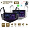 Автомобильное радио 2Din для Chevrolet Cruze 2012-2015 с кнопкой, мультимедийный плеер, Android, GPS-навигация, головное устройство, 2din Carplay 2 + 32 ГБ