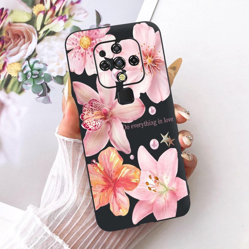 For Tecno Camon 16 CE7 CE7j CE9h Case For Tecno Camon 16 Pro Cover Cute Cat Fashion Butterfly Painted Casing