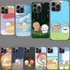 Милый чехол BuBu DuDu для iPhone 16E 15 Pro 14 Plus 17E 16 17 Pro Max Air 11 12 13 Mini Ударопрочный Capa Милый чехол ТПУ Cl