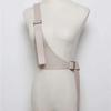 Irregular Design Women Waist Harness PU Leather Dress Cummerbunds Cool Body Suspender  Skirt