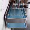 Yunshuang Stainless Steel Wall-Mounted Kitchen Spice & Storage Rack Set