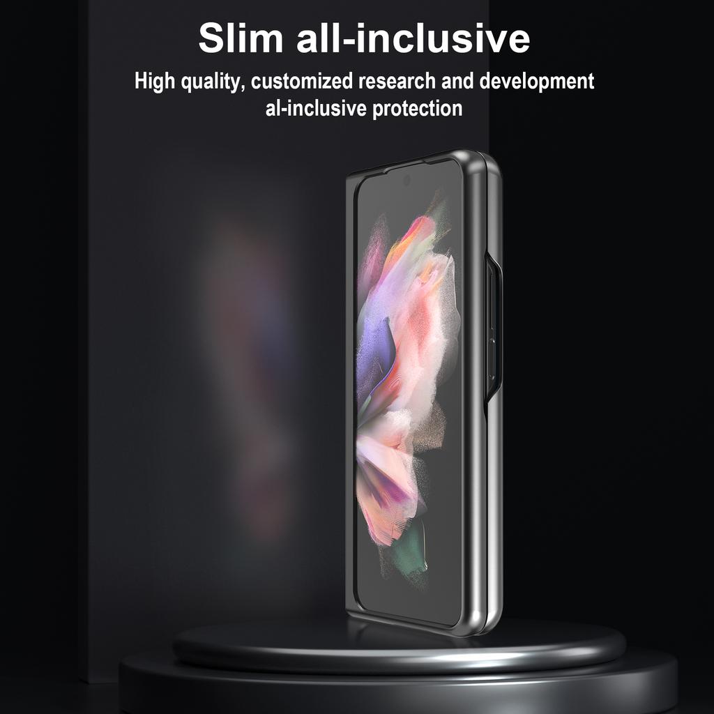 Чехол из углеродного волокна для Samsung Galaxy Z Fold 4, Samsung Galaxy Z Fold 3, матовый арамидный тонкий легкий противоударный чехол из настоящего углеродного волокна