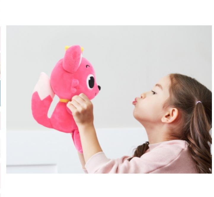 PINKFONG Оригинальная плюшевая кукла Pinkfong 30 см/12" Baby Shark Пинфонг