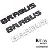 BRABUS English Logo Car Emblem: Tail & Trunk Decoration Sticker