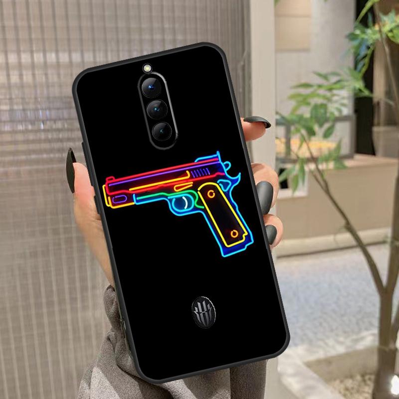 Неоновый чехол для телефона Nubia Red Magic 6S 7S 8S Pro 5G 5S 6R Red Magic 6 7 8 Pro Plus Чехол Coque