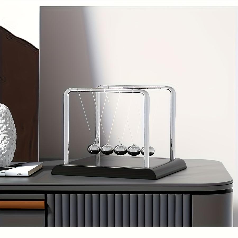 Балансировочный шар «Колыбель Ньютона» — украшение для офисного стола, украшение для демонстрации физических явлений, повседневный настольный аксессуар, незаряженная пластиковая конструкция