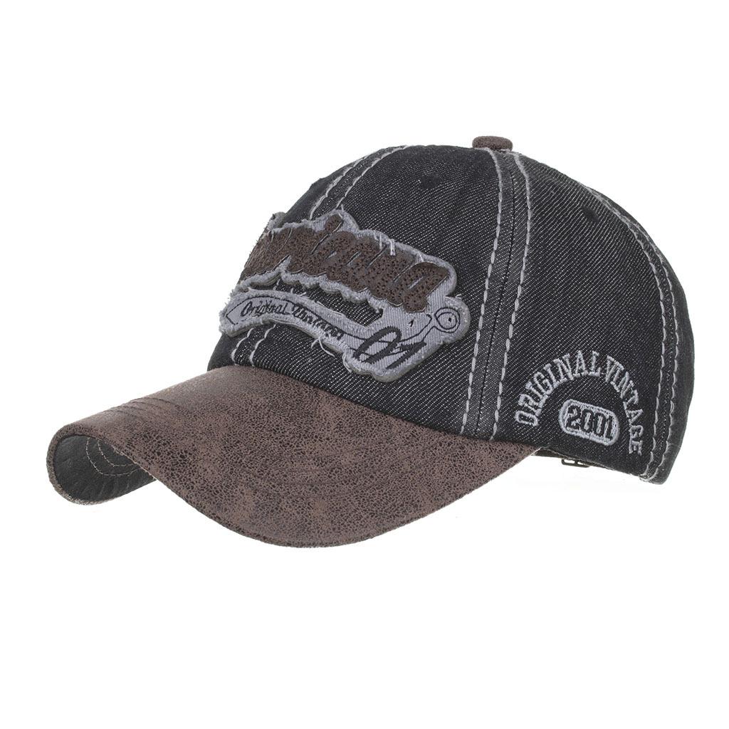 Весенне-летний новый продукт из стираного хлопка с вышитыми буквами бейсболка кепка солнцезащитная шляпа