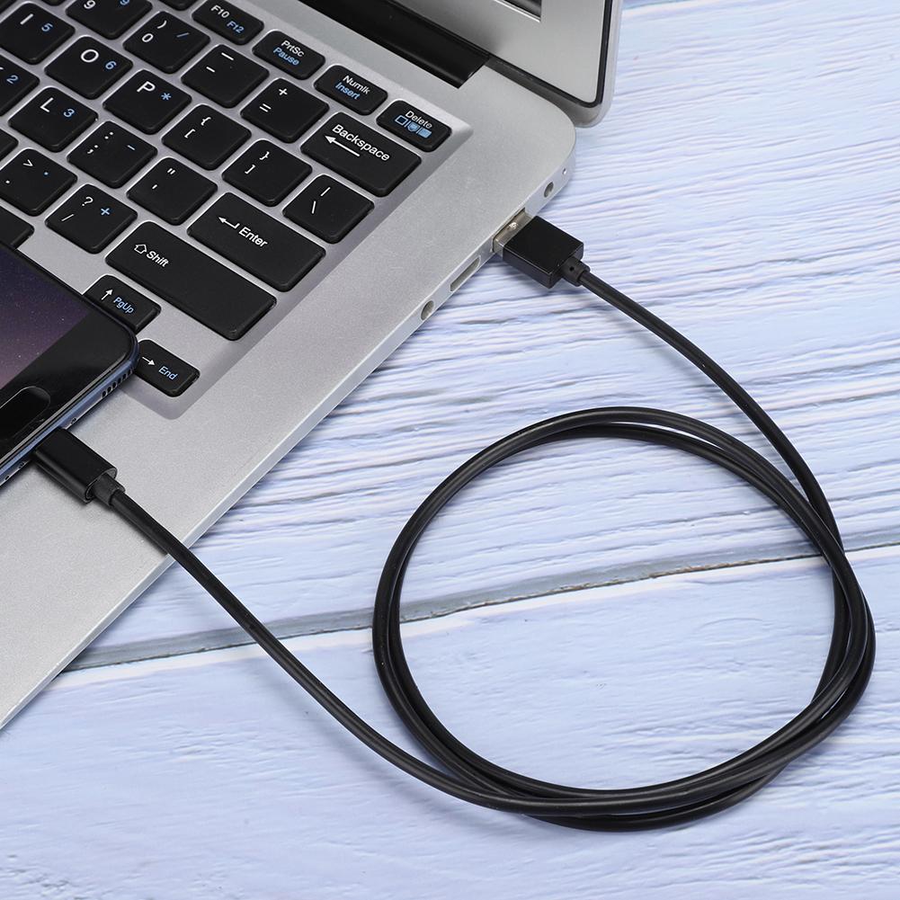 Кабель для быстрой зарядки 5A Type C, четырехжильный, из чистой меди, линия передачи данных, 1 метр.