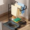 Подставка для салфеток без перфоратора Полка для кухни Корзина для раковины Полка для сушки посуды Кухонные принадлежности Столешницы Органайзер для столешницы