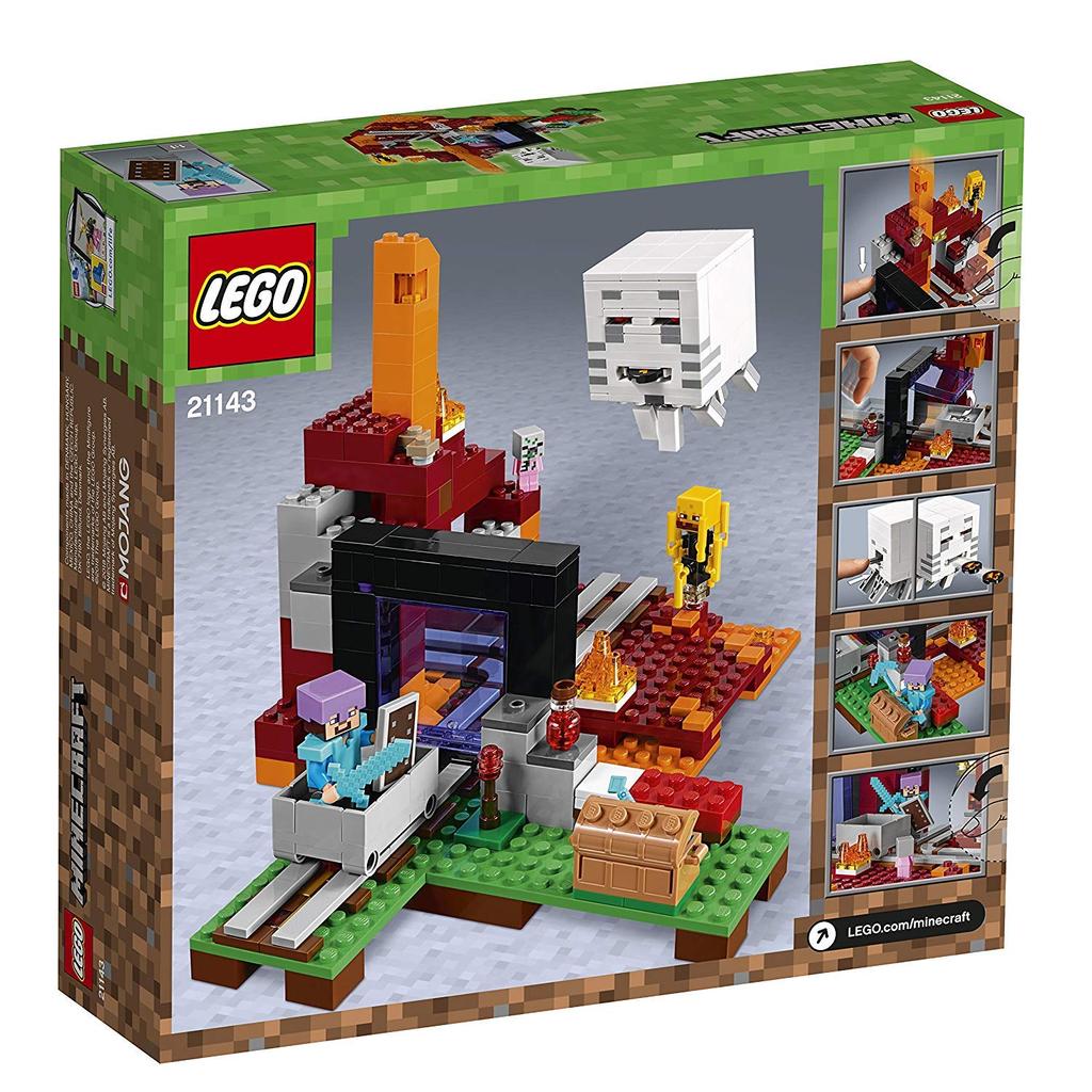 LEGO Minecraft Тёмный портал 21143
