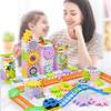Children Electric Gears Gear Building Toy Set Durable Early Educational Puzzle Toy  for Boys Girls Kids