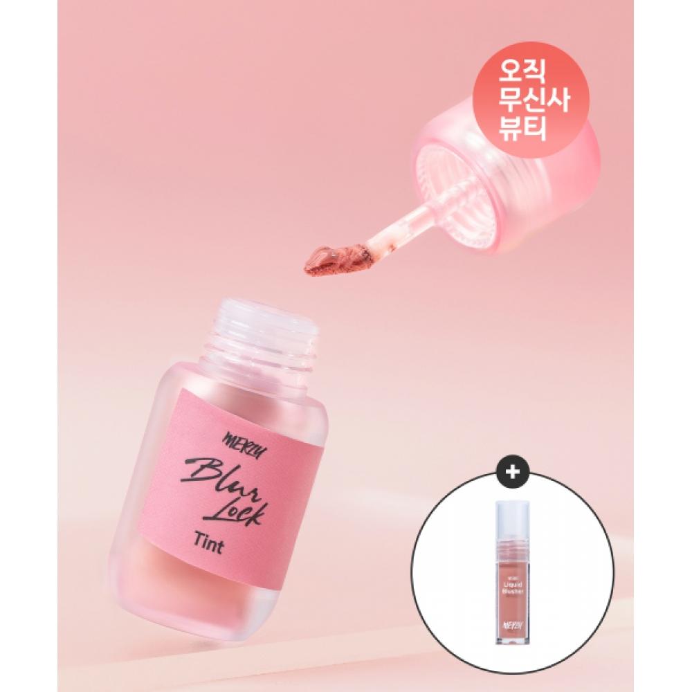 Merzy Blurring Lock Tint + Мини-жидкие румяна