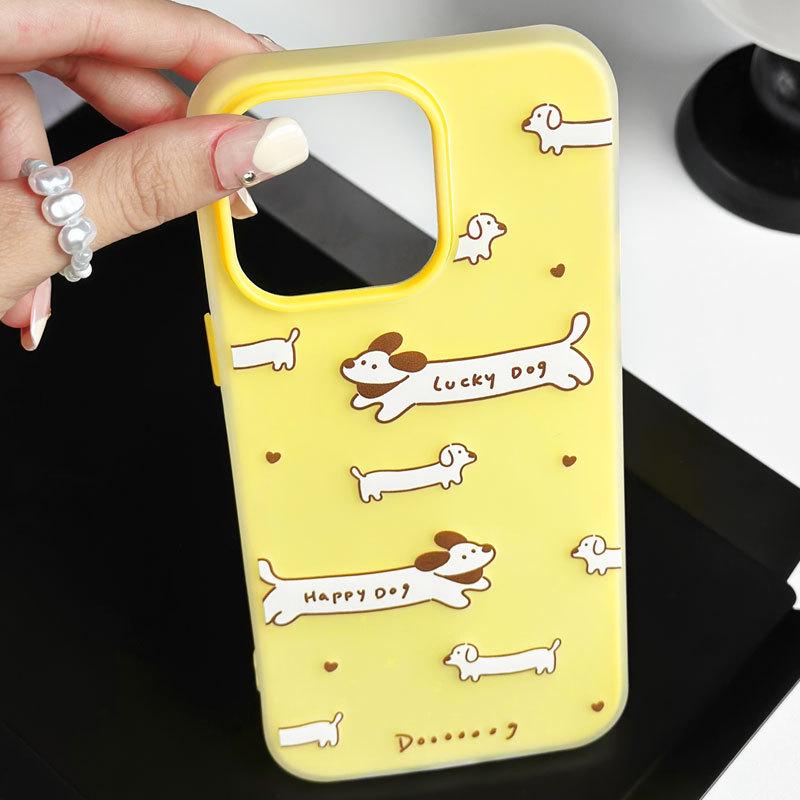 Zhitai iPhone 11/12/13/14 Pro Max/15 Pro Jelly Skin Protective Case