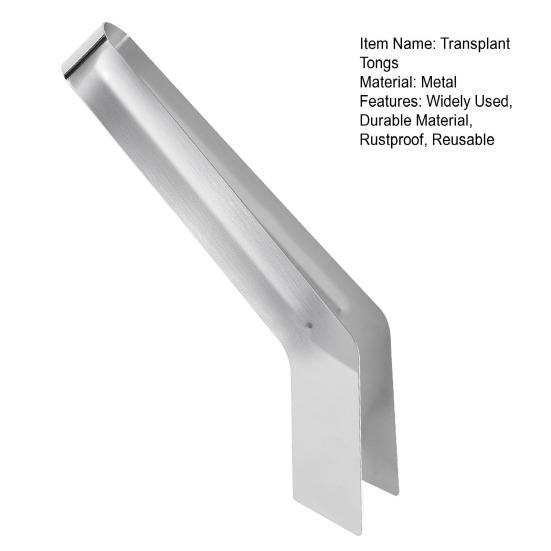 Garden Transplant Tongs Rustproof Corrosion Resistant Smooth Handle Widely Used Gardening Plants Transplant Pliers