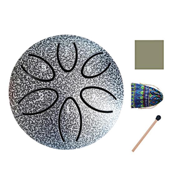 Steel Tongue Drum 6 Notes Mini for Kids 3 Inches Rain Drums Outside Rain